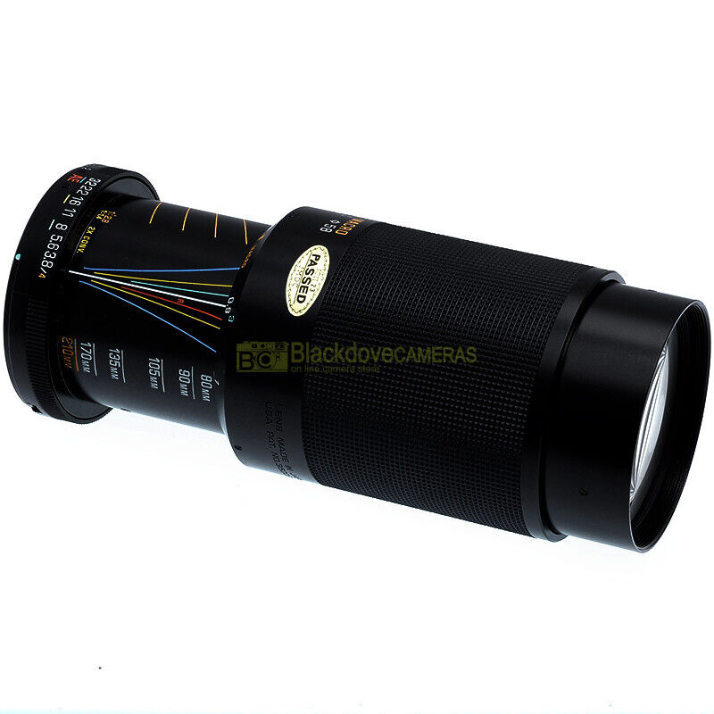Zoom Tamron 80/210mm f3,8-4 BBAR MC innesto adaptall Nikon Canon Pentax  Minolta
