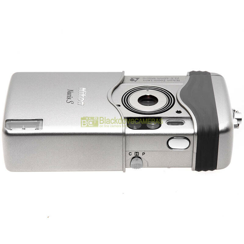 Nikon Nuvis S IX 240 MRC con zoom 22,5/66mm Macro Fotocamera APS a  pellicola.